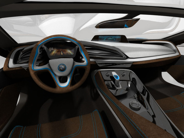 bmw i8 concept 3d model - BMW i8 Concept by vl_dm